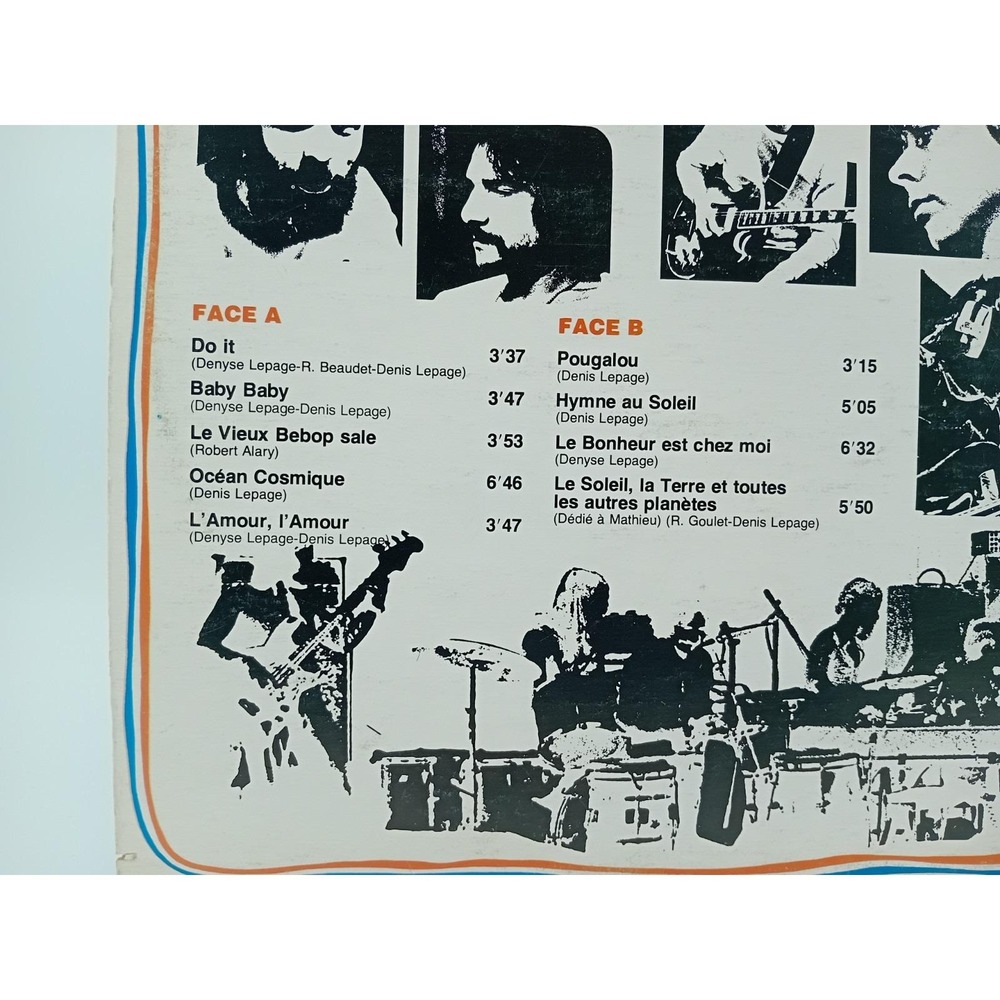 Le Pouls – Self-Titled Vinyl (1976) PAC‎ 11202 – Québec Junk Jazz LP – VG+ - Picture 3 of 4